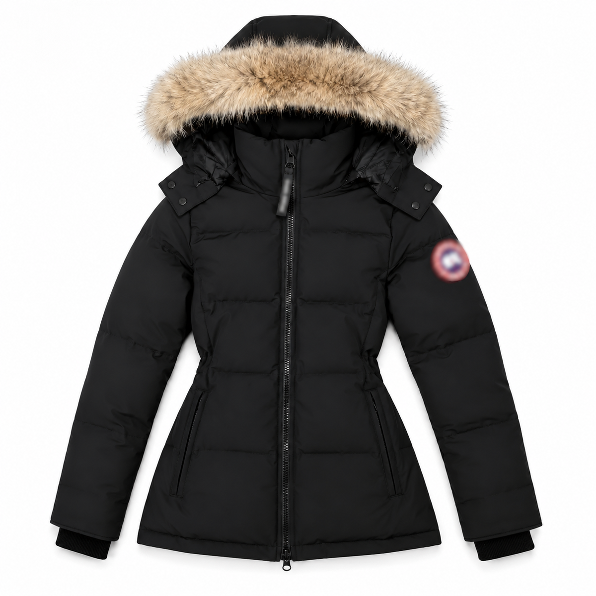 EMBER Belted Coat - Black