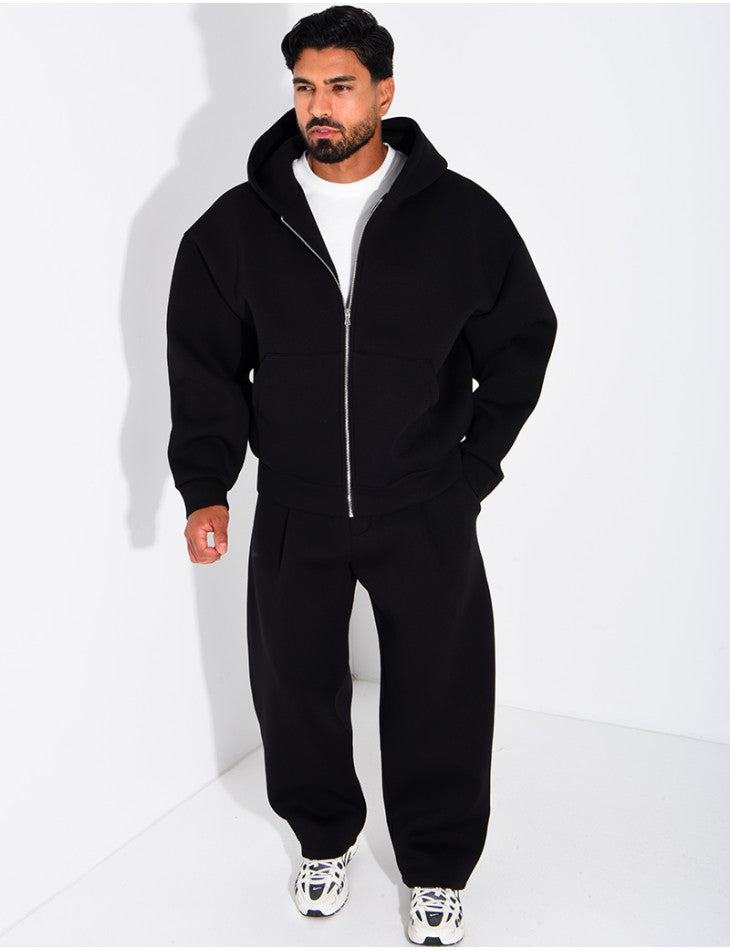 Hooded jacket and pants set