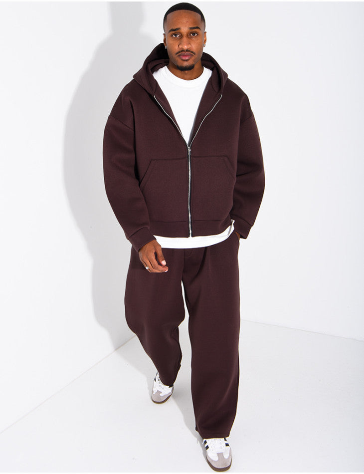 Hooded jacket and pants set