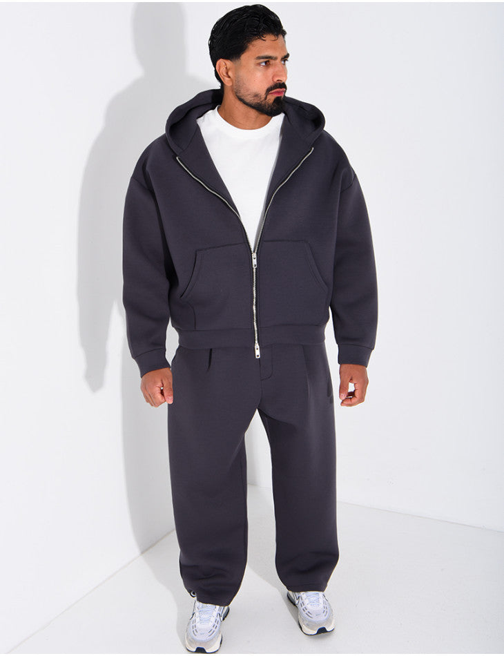 Hooded jacket and pants set