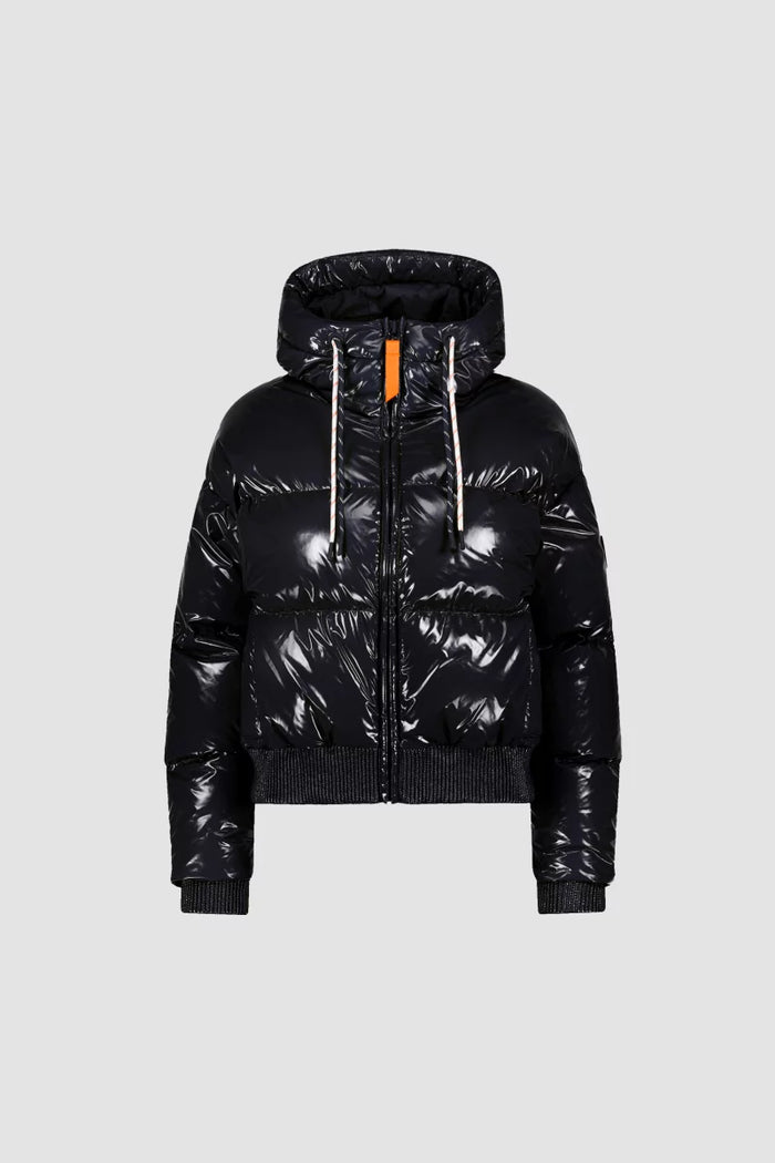 RIDGE Adjustable-Hood Puffer - Black